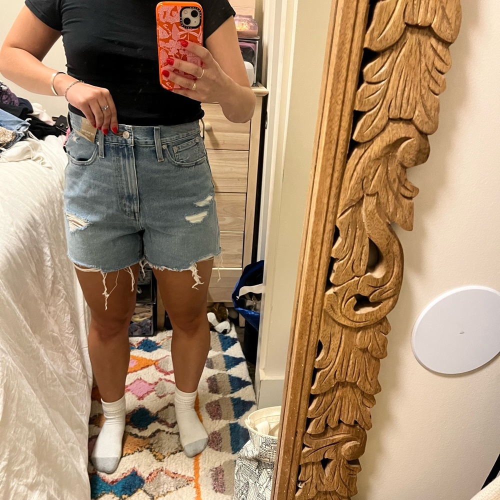 Madewell the Mom Jean Short 👖